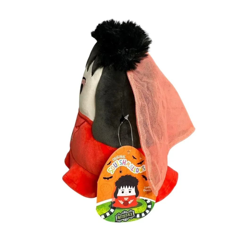 Squishmallows Halloween 8 inch Beetlejuice Lydia Deetz Bride New